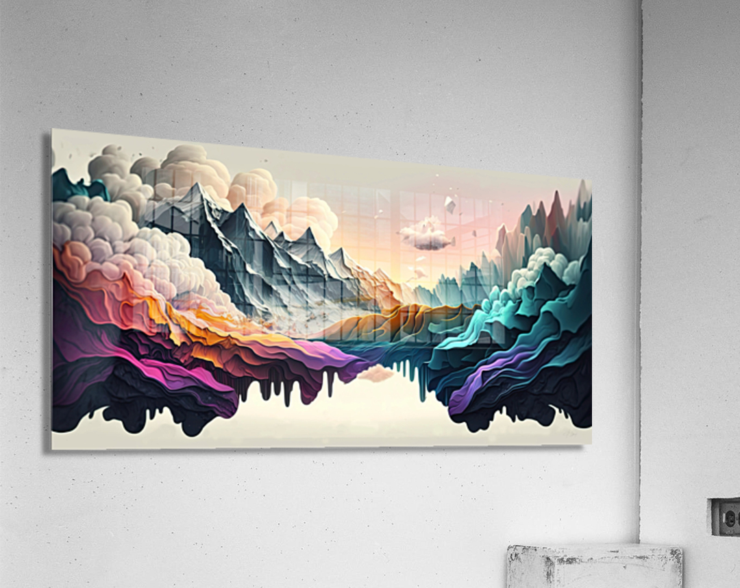 land of a new beginning Acrylic Print