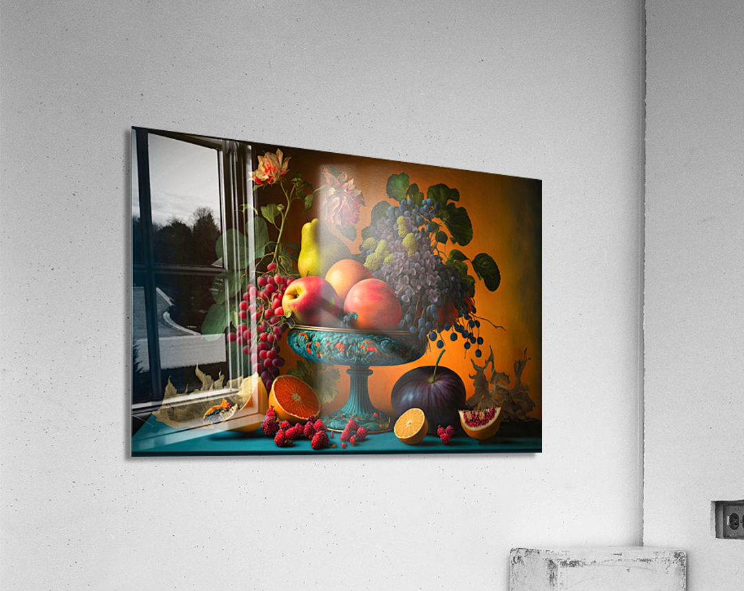 traditional fruit still life Acrylic Print