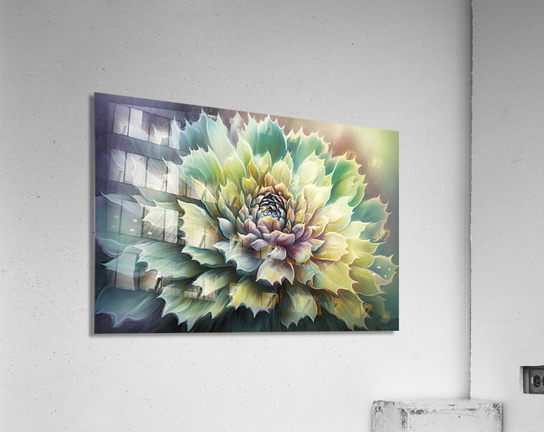morning flower Acrylic Print