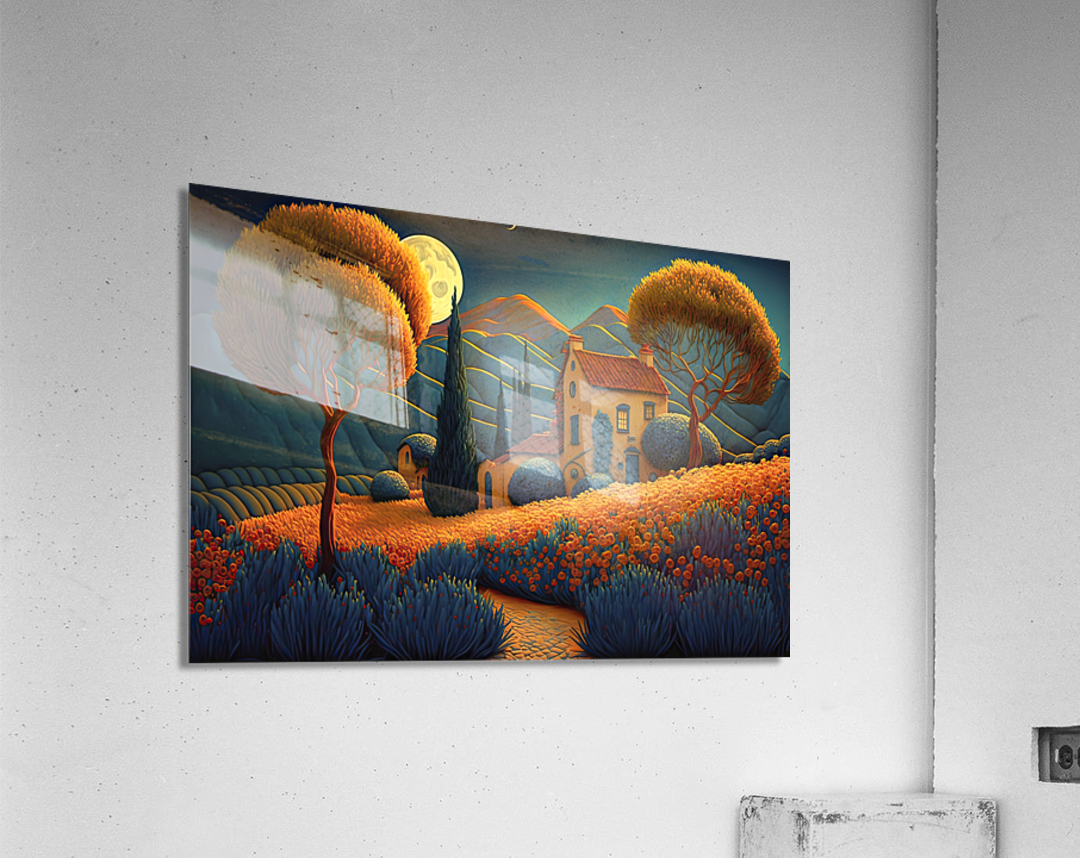 fantasy house Acrylic Print