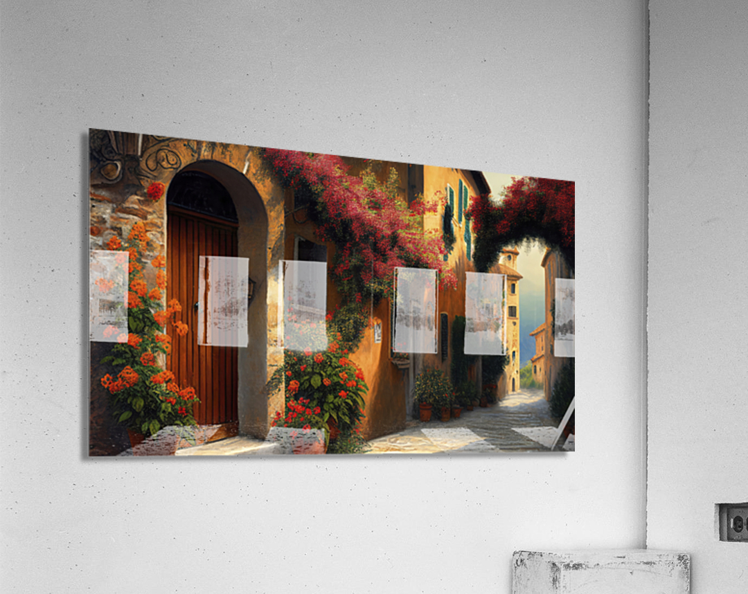 street in italy Acrylic Print