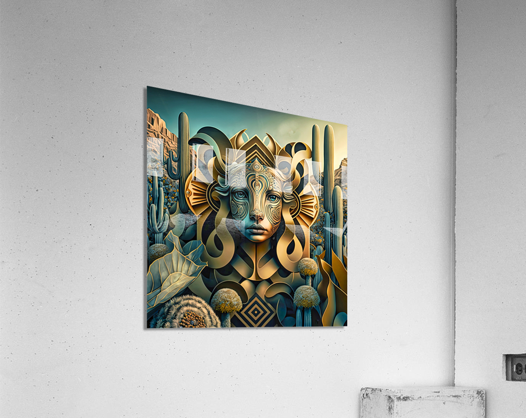 mayan kingdom Acrylic Print