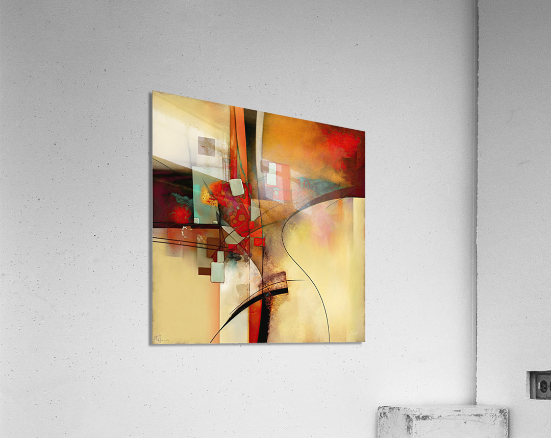 composition of colors II Acrylic Print