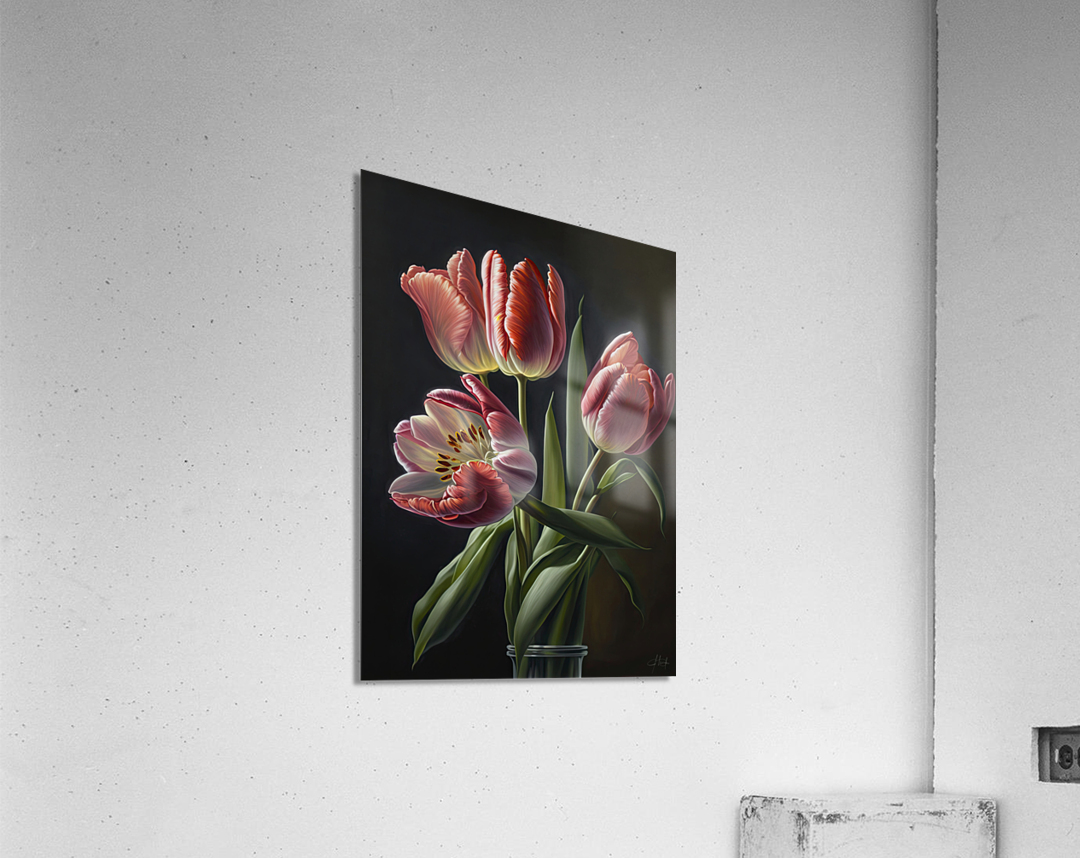 tulips flowers VI Acrylic Print