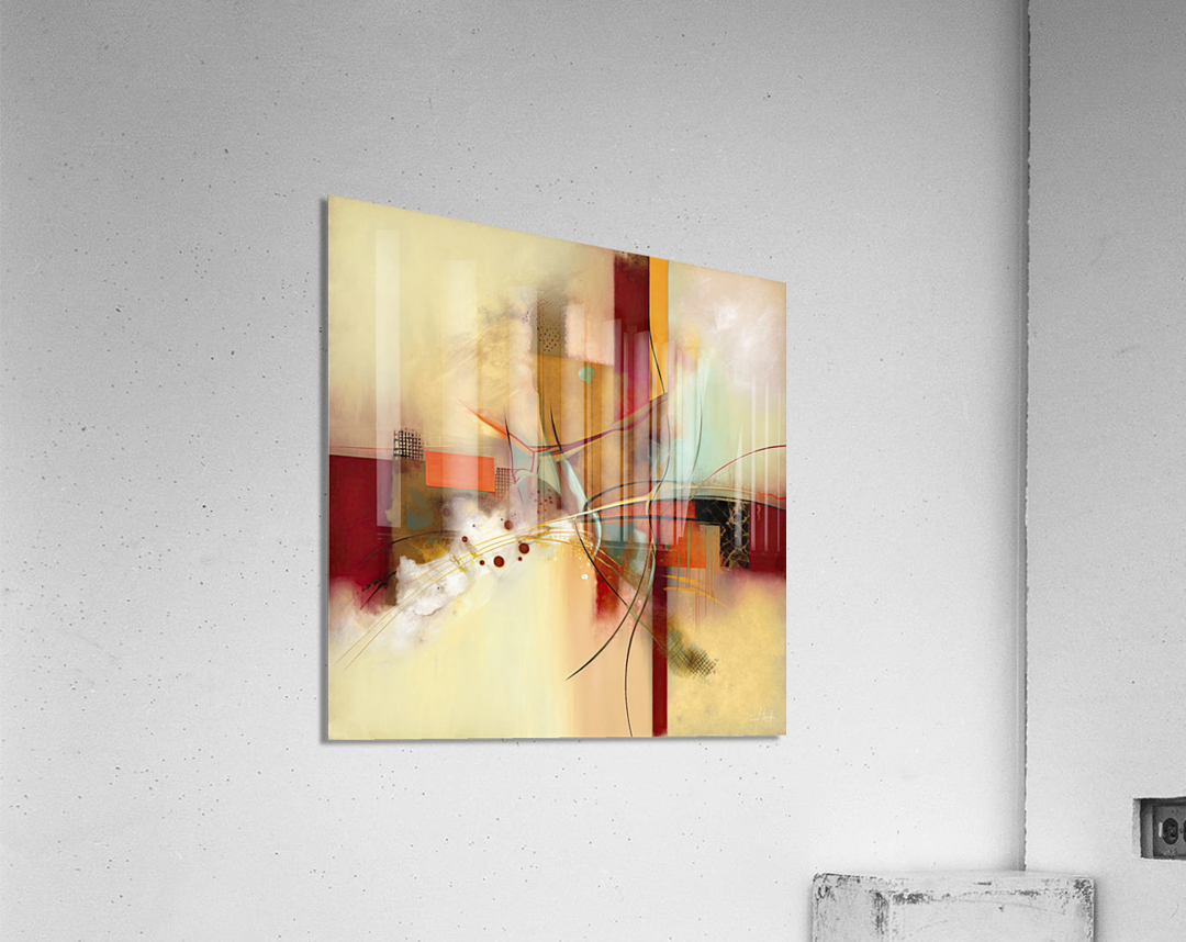 composition of colors I Acrylic Print