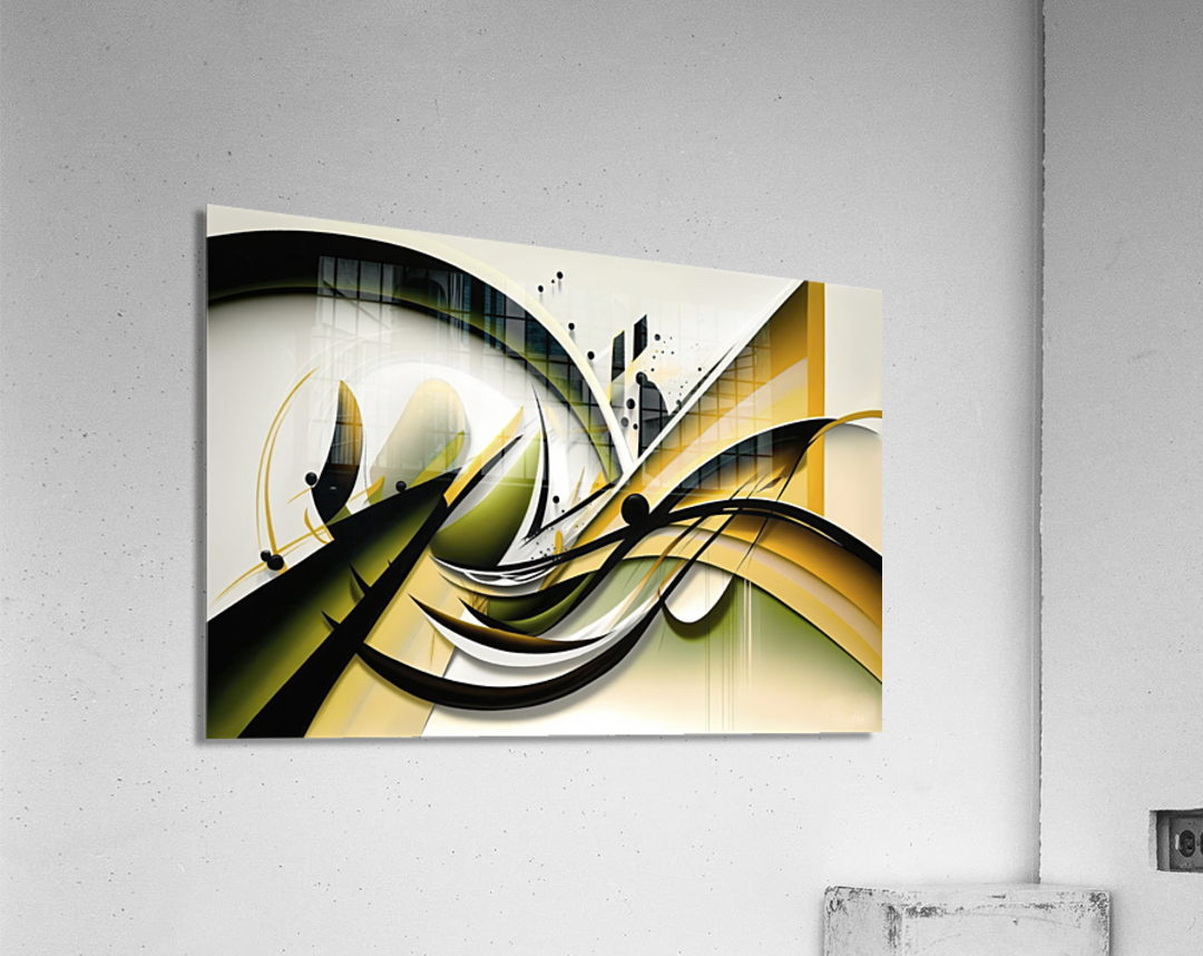 net attract Acrylic Print