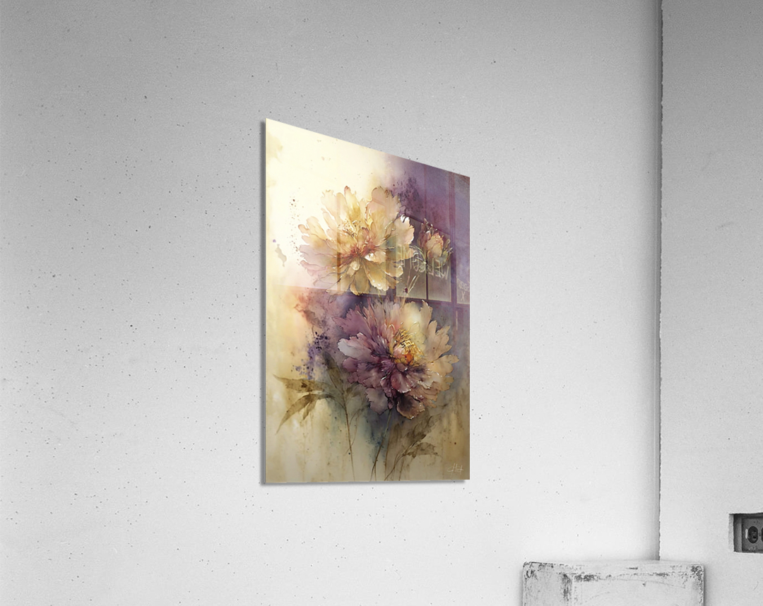 pink flower IV Acrylic Print