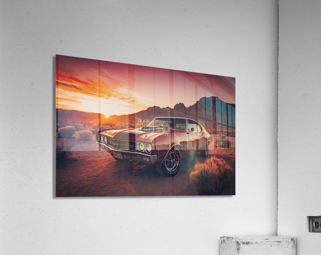 USA classic car Acrylic Print