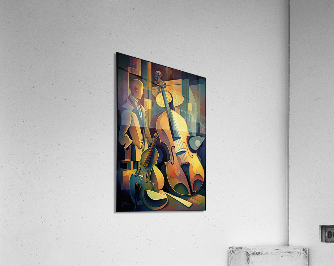 instruments art music Acrylic Print