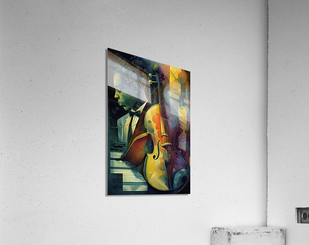 performance art music Acrylic Print