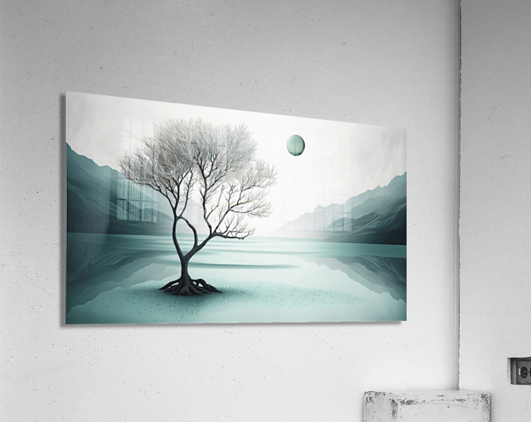 a dimensional illusion Acrylic Print