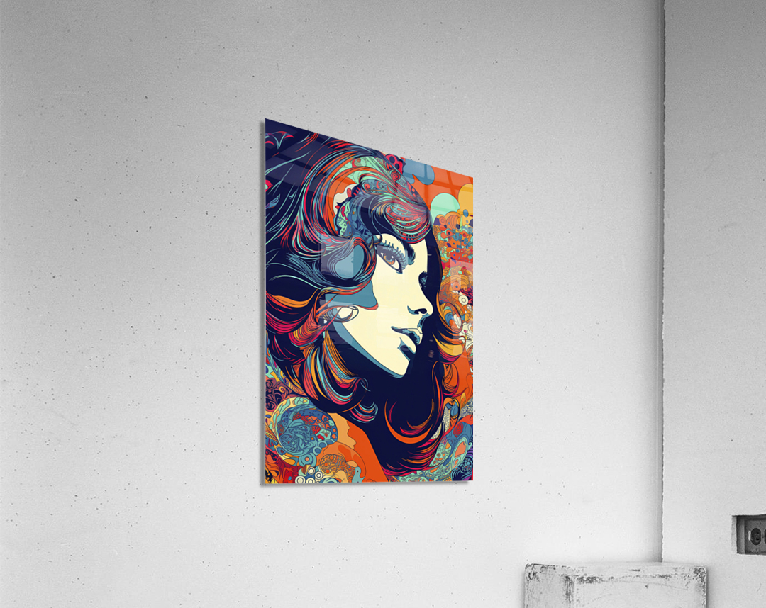 it was in the 50 s Acrylic Print