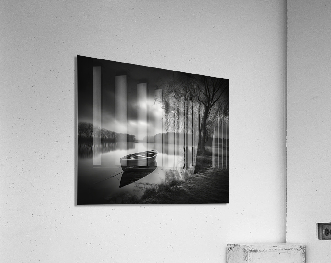 calm in silence Acrylic Print