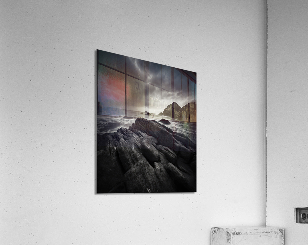 coast and rocks Acrylic Print