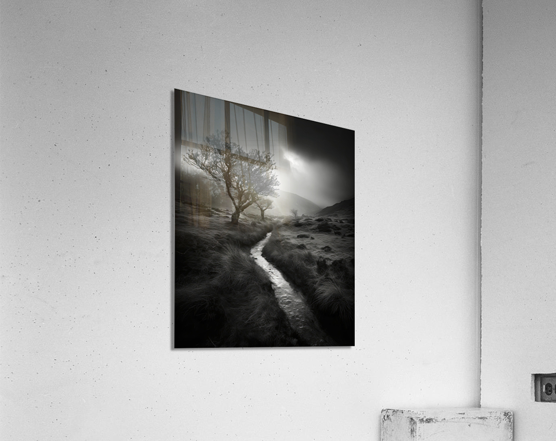 river tree Acrylic Print