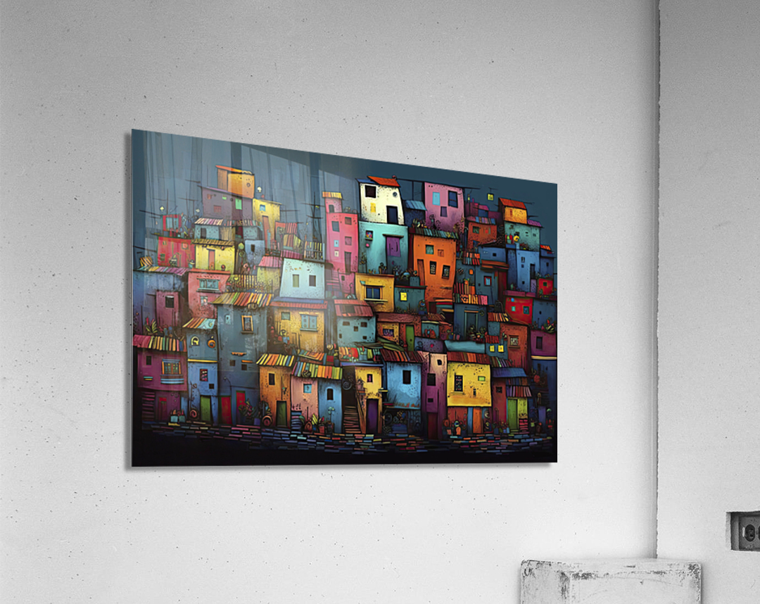 latin quarter Acrylic Print