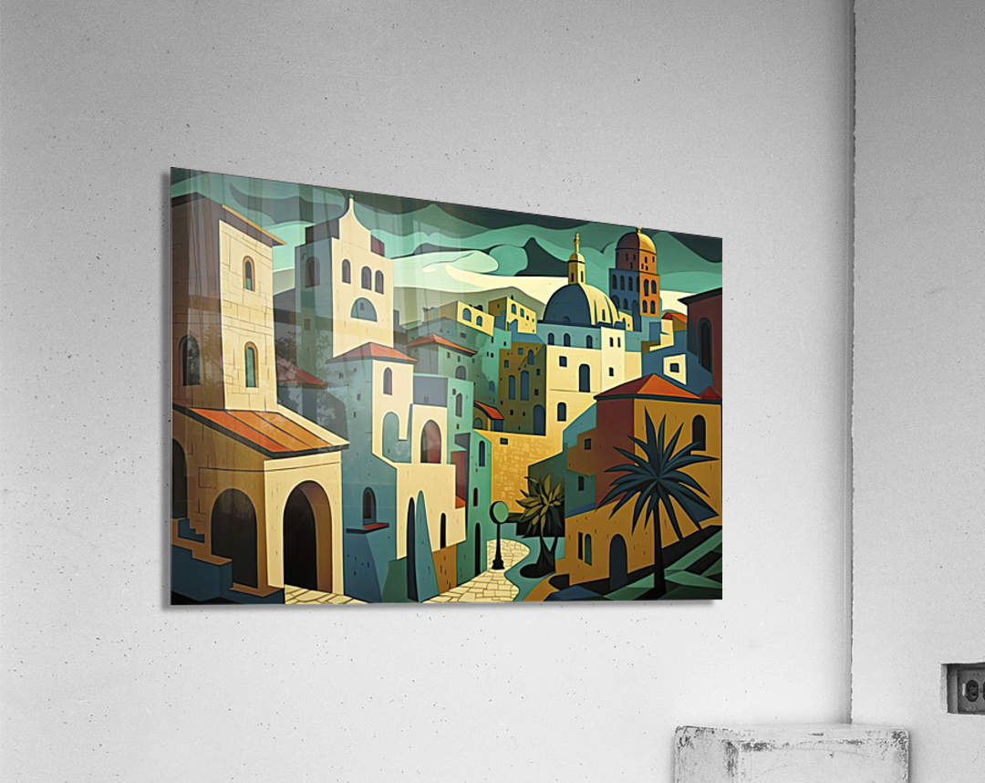 box city Acrylic Print