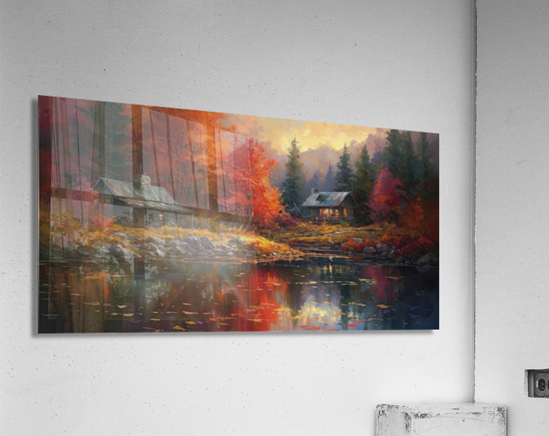 silent autumn Acrylic Print