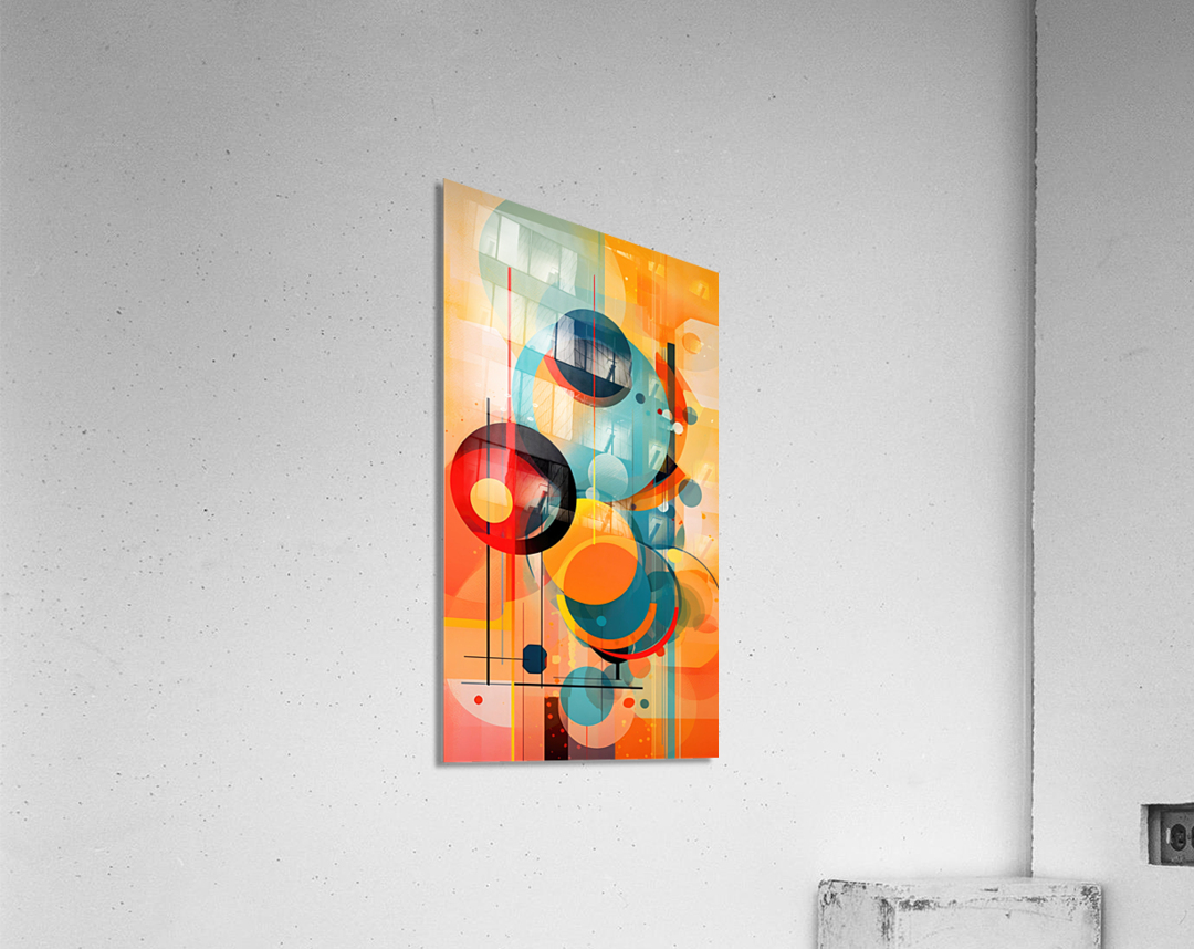 silhouettes art Acrylic Print