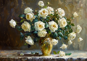 White roses