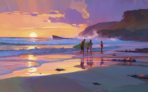 tropical beach concept II