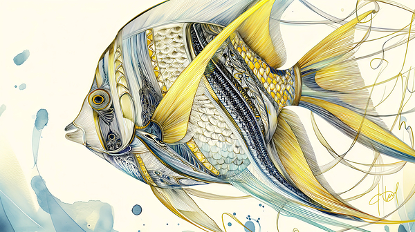 FISH ART 21 Print