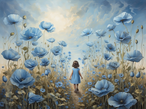 DREAM OF FLOWER FOREST1 Print