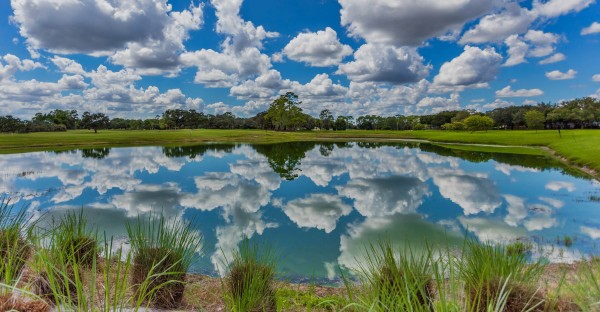 CLOUDS REFLECTION Print