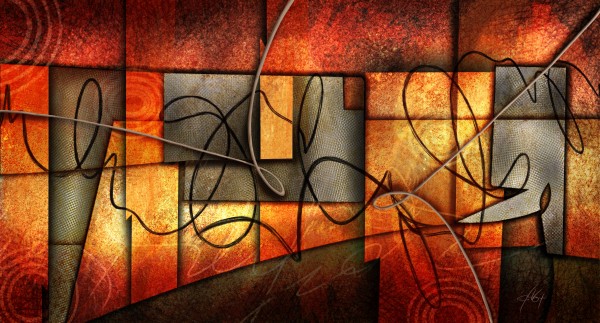 Italian coffee wall Print