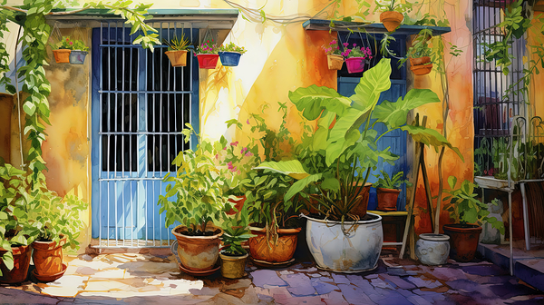 TADICINAL ISLAND STREET Print