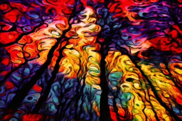 Tree of Colors Print