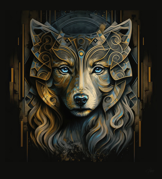 Wolf Eyes Print