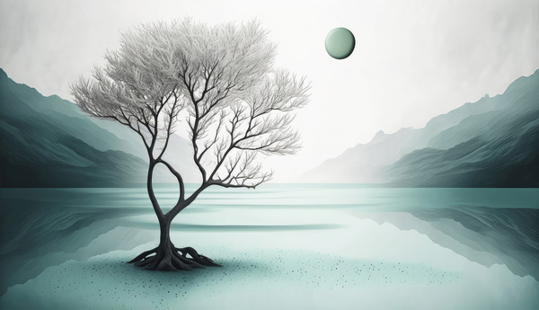 a dimensional illusion Print