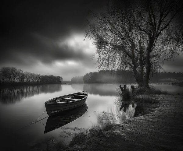 calm in silence Print