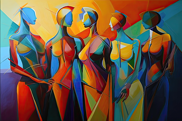 conversation ladies of the future Print