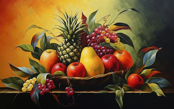 mexican fruits Print
