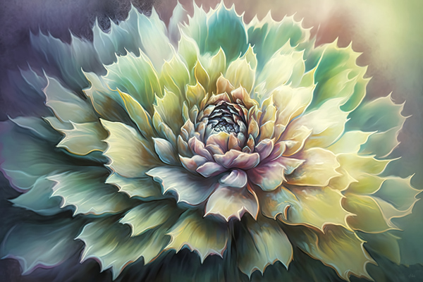 morning flower Print