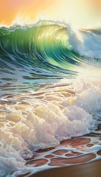 surfing paradise Print