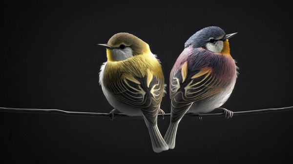 together in the night Print