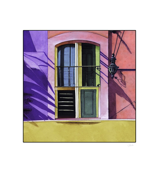 typical window of San Juan Print