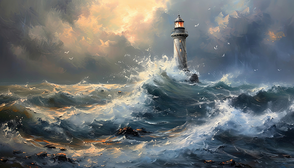 waves movement Print