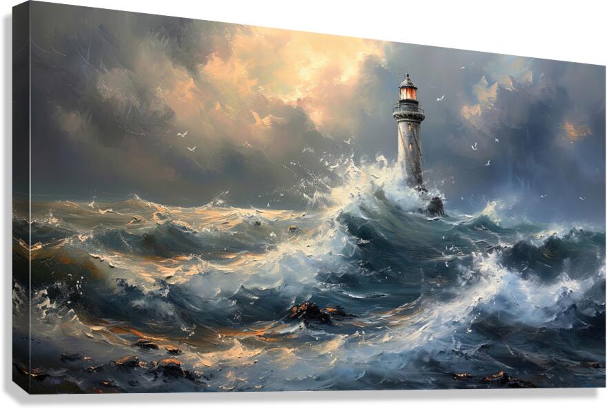waves movement Canvas Print
