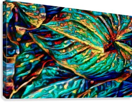 Colorful Leaves Canvas Print
