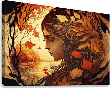 colorful autumn Canvas Print