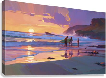 tropical beach concept II Canvas Print