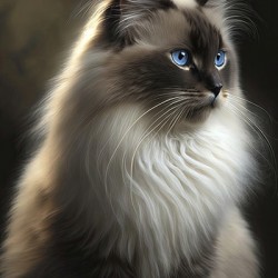 Cat Live Birman