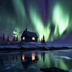 Northern Lights Alaska House