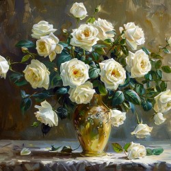 White roses