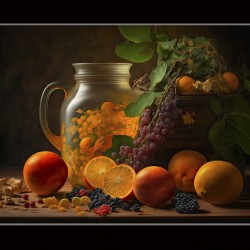 fruit still life