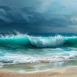 sea ​​of ​​waves